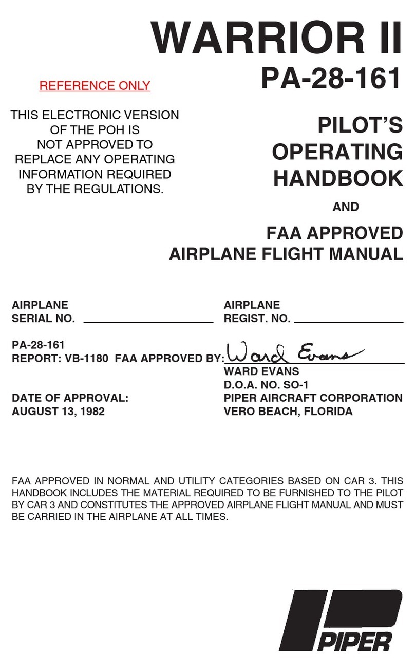 Piper PA-28-161 Owner's manual Piper PA-28-161 Owner's manual