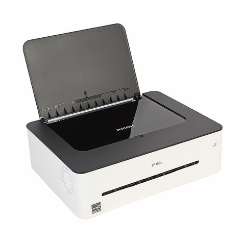 Ricoh SP 150w Instruction manual