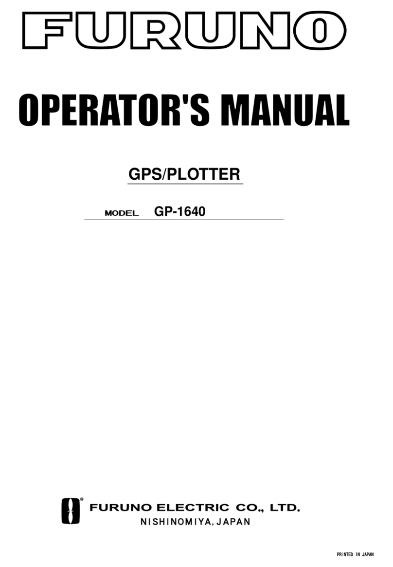 Furuno GP-1640 User manual