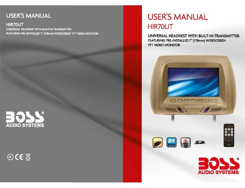 Boss Audio Systems HIR70UT user manual
