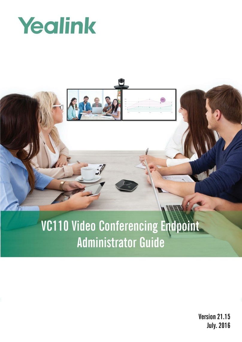 Yealink VC110 Service manual Yealink VC110 Service manual
