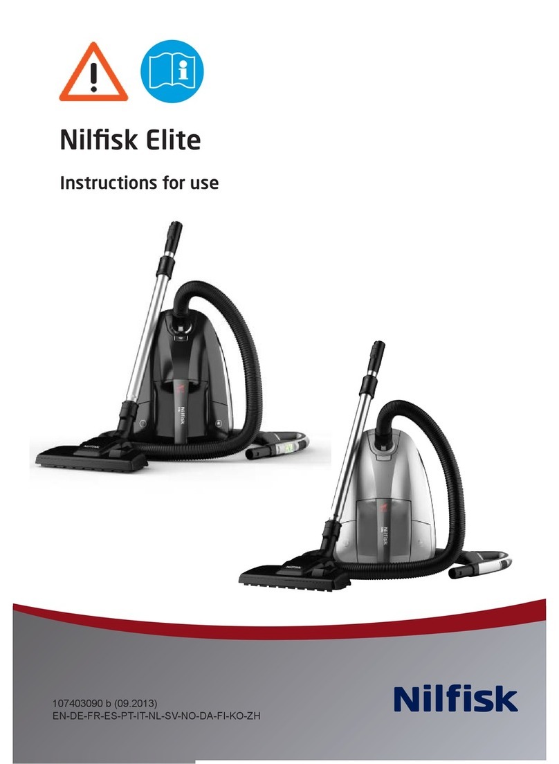 Nilfisk-Advance Elite User manual