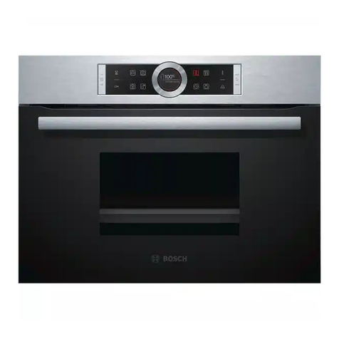 Bosch CDG634B.1 User manual
