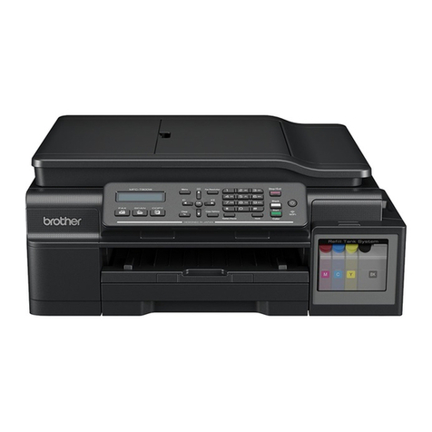 Brother mfc-t800 Operating and maintenance manual Brother mfc-t800 Operating and maintenance manual