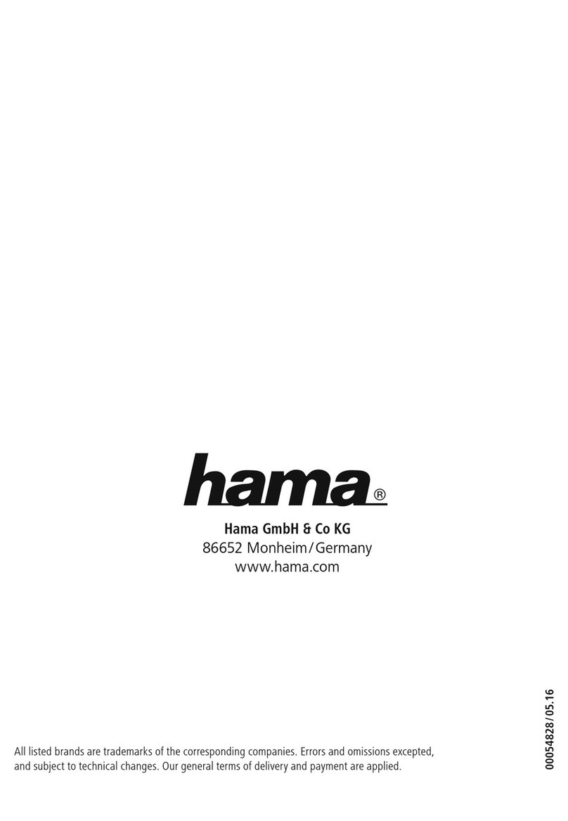 Hama DR10 operating instructions