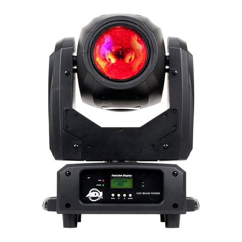 ADJ VIZI BEAM RXONE User instructions