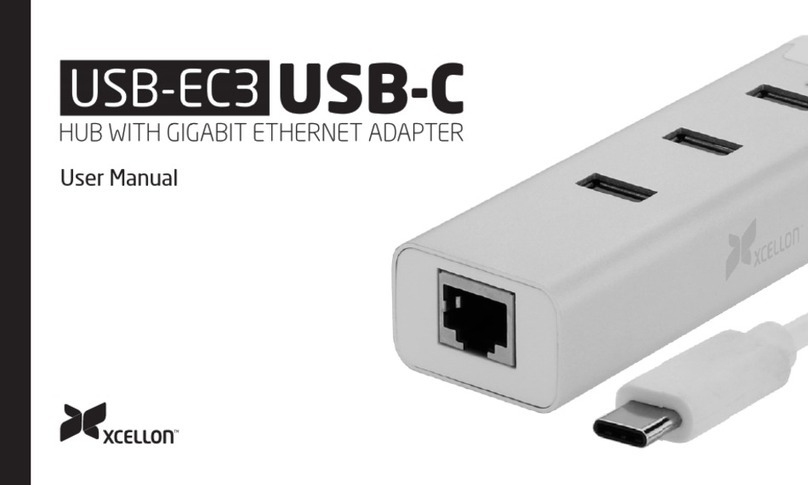 Xcellon USB-EC3 user manual