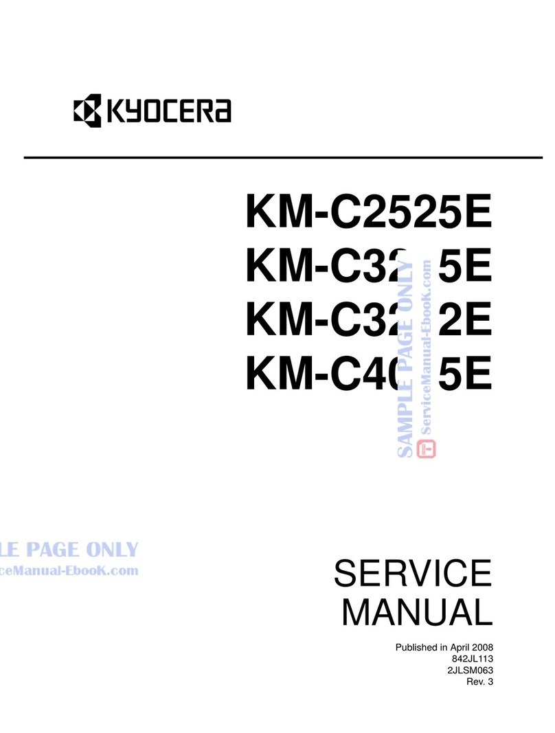 Kyocera KM-C2525E User manual
