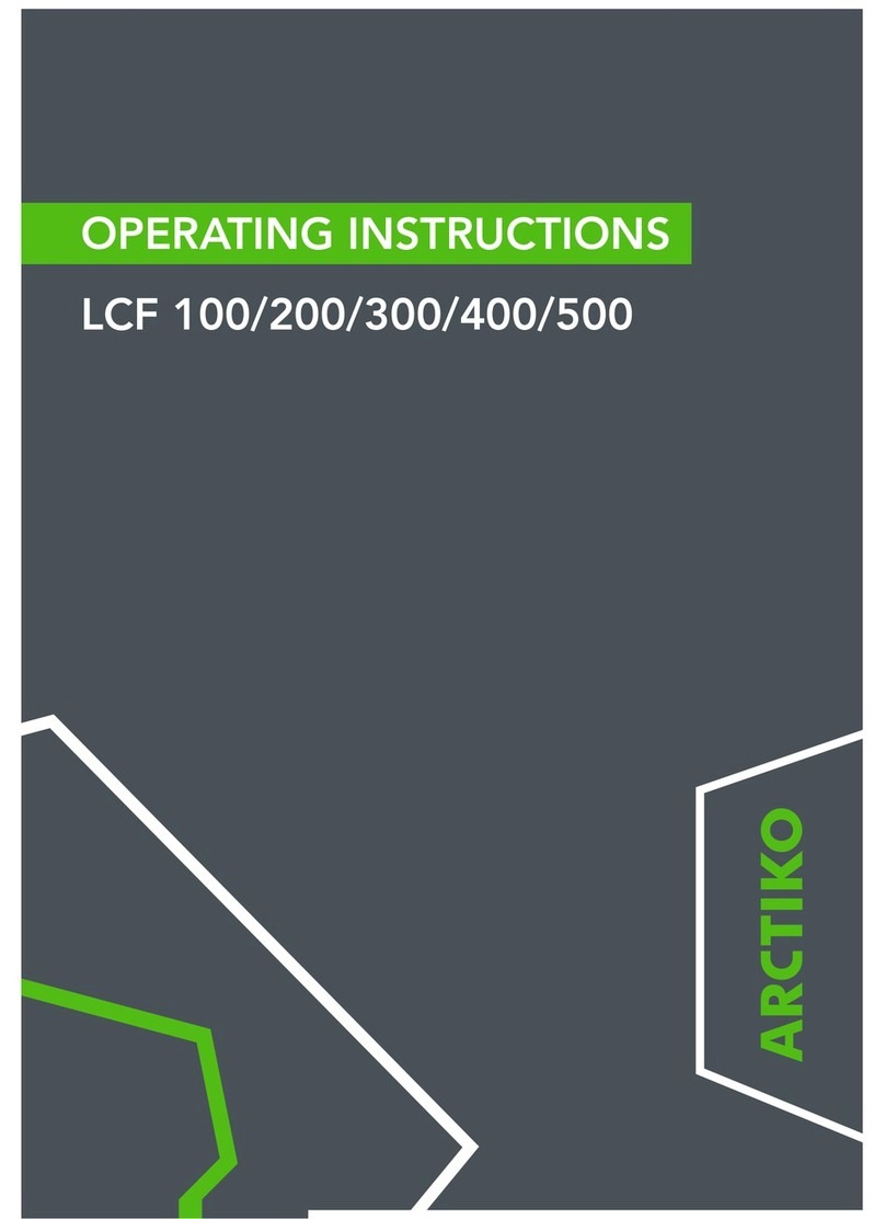 Arctiko LCF 100 operating instructions