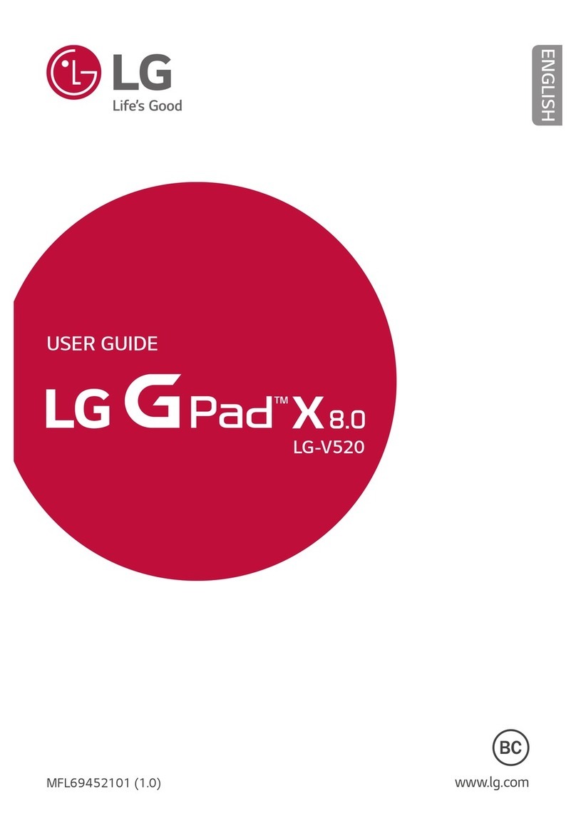 LG GPad LG-V520 User manual