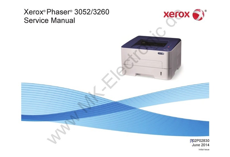 Xerox Phaser 3052 User manual