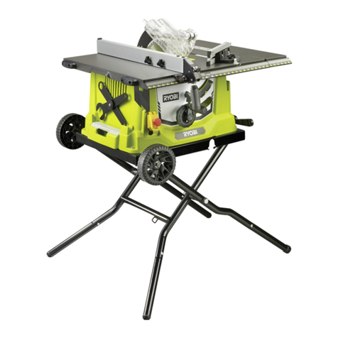 Ryobi RTS1526RG User manual Ryobi RTS1526RG User manual