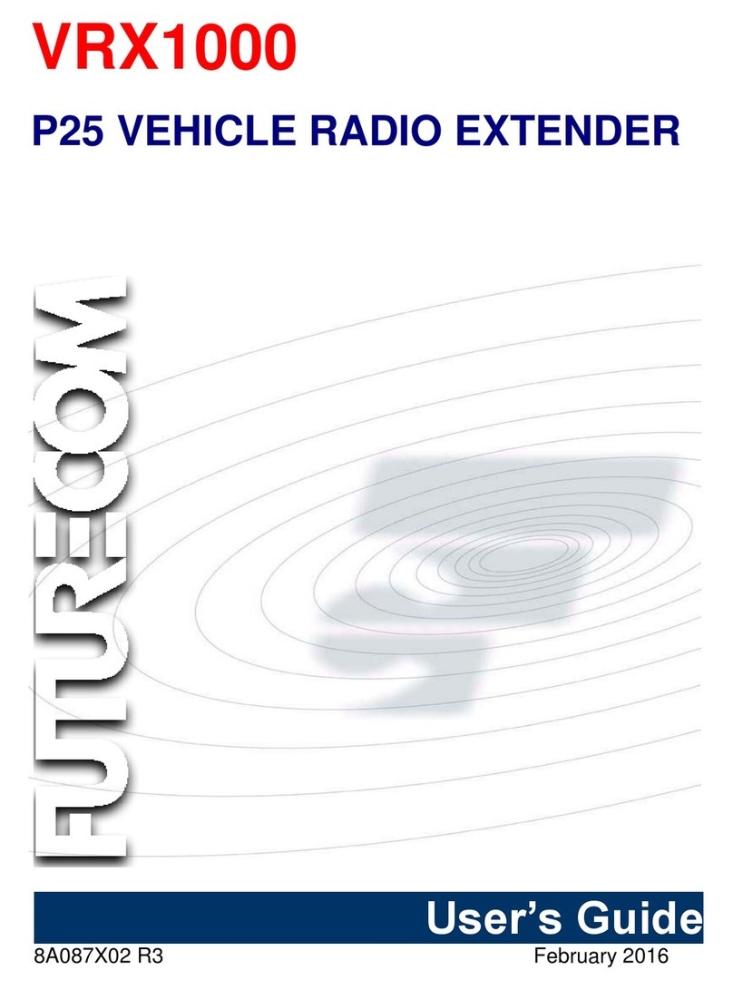 Futurecom VRX1000 User manual
