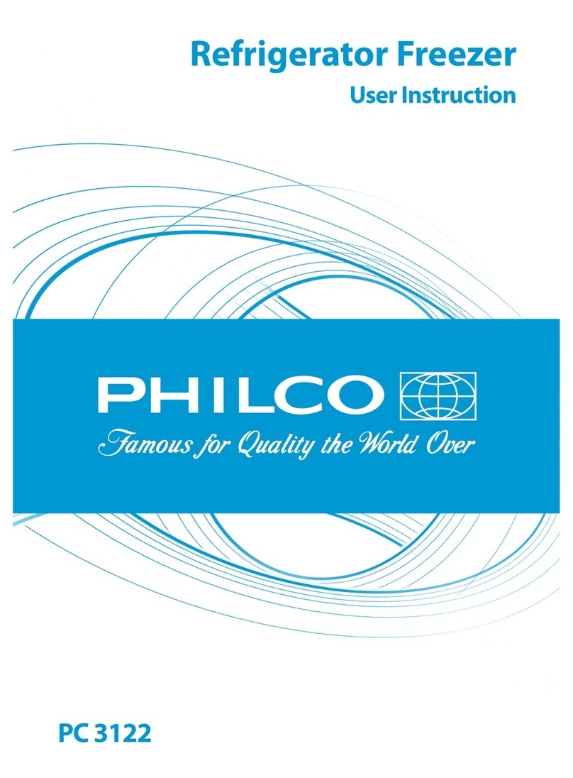 Philco PC 3122 Installation instructions
