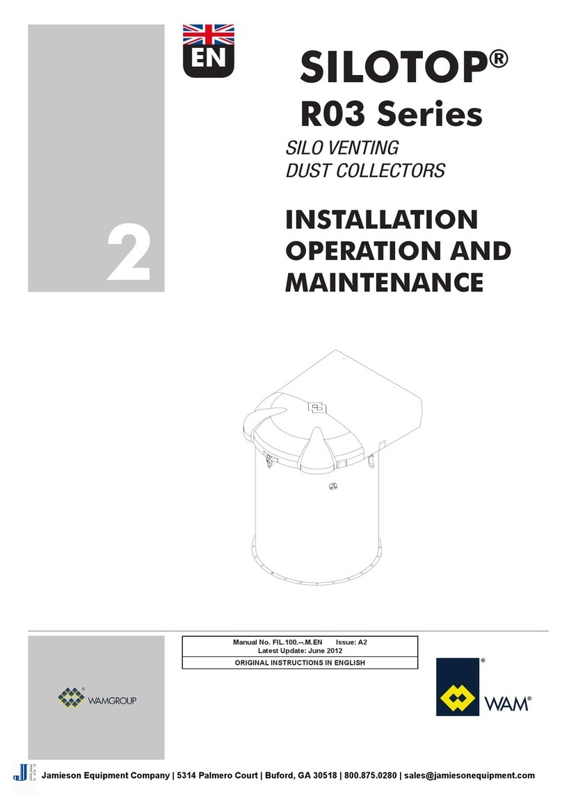 WAM SILOTOP R03 Owner's manual