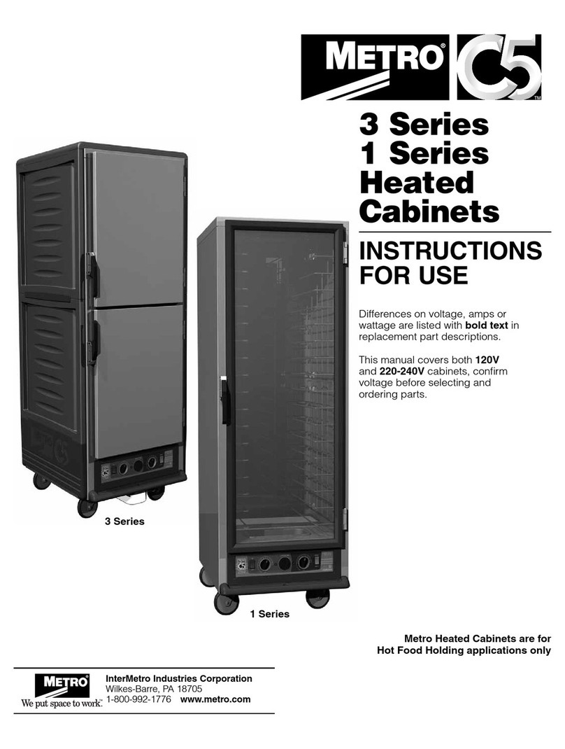 Metro DataVac C5 1 Series Instructions for use