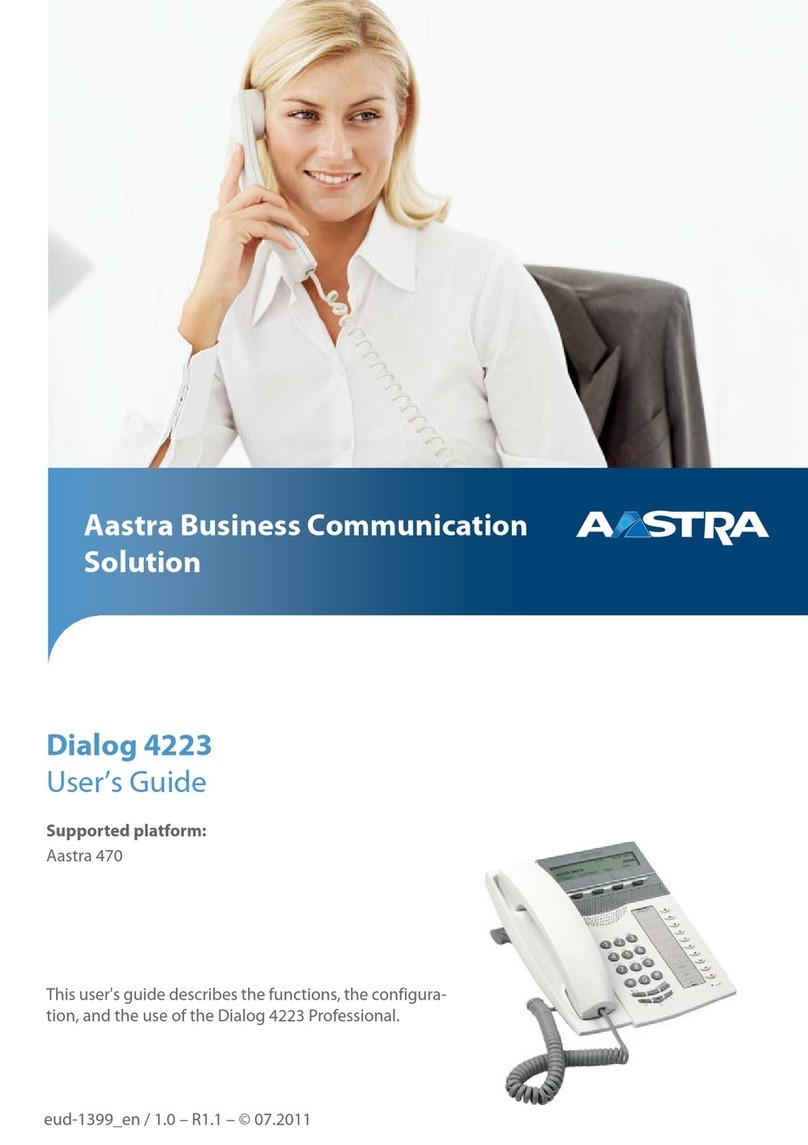 Astra Dialog 4223 User manual