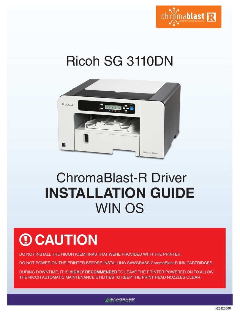 Ricoh Aficio SG 3110DN User manual