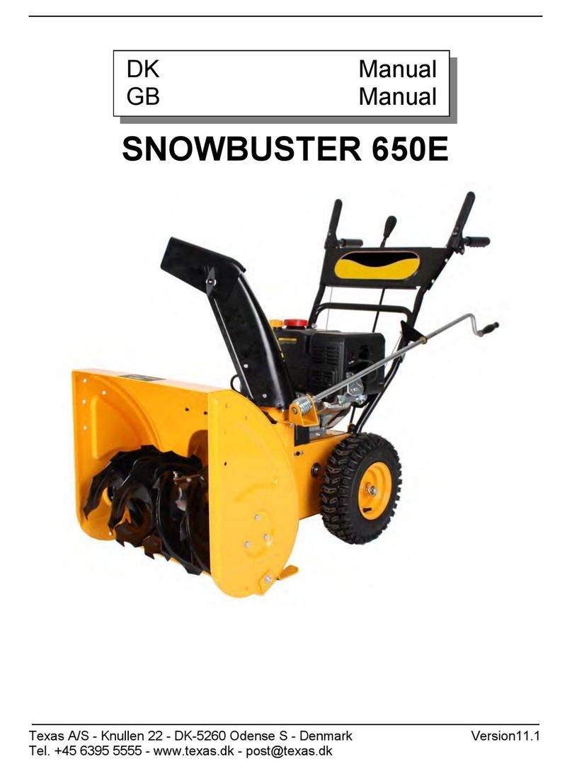 Texas SNOWBUSTER 650E manual