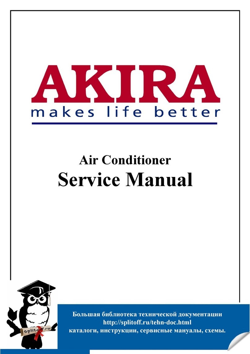akira AC-S13CGA User manual akira AC-S13CGA User manual