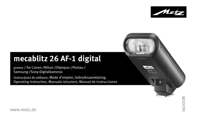 Metz mecablitz 26 AF-1 digital Operating	 instruction