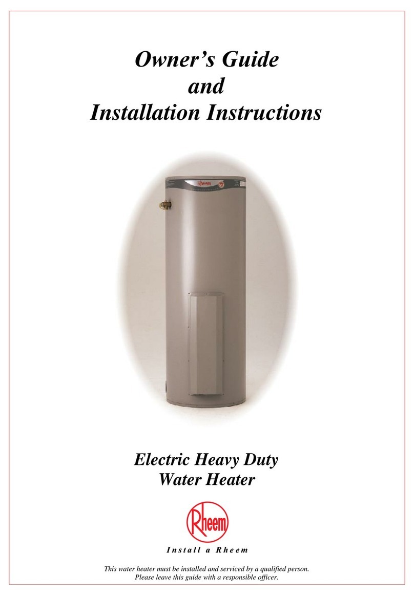 Rheem 613050 Technical Document