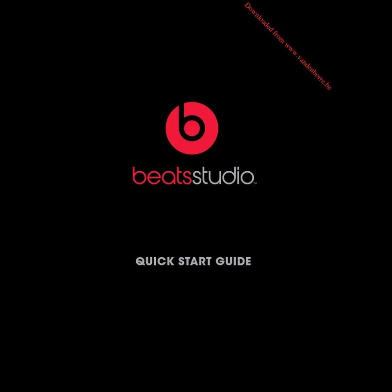 Beats Beats Studio quick start guide