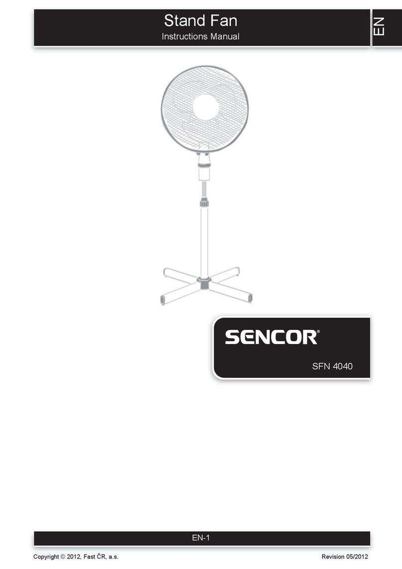 Sencor SFN 4040 instruction manual