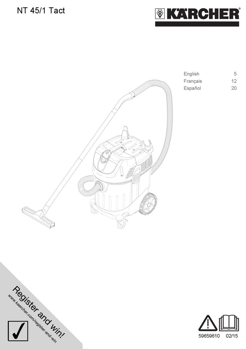 Kärcher NT 45/1 Tact User manual
