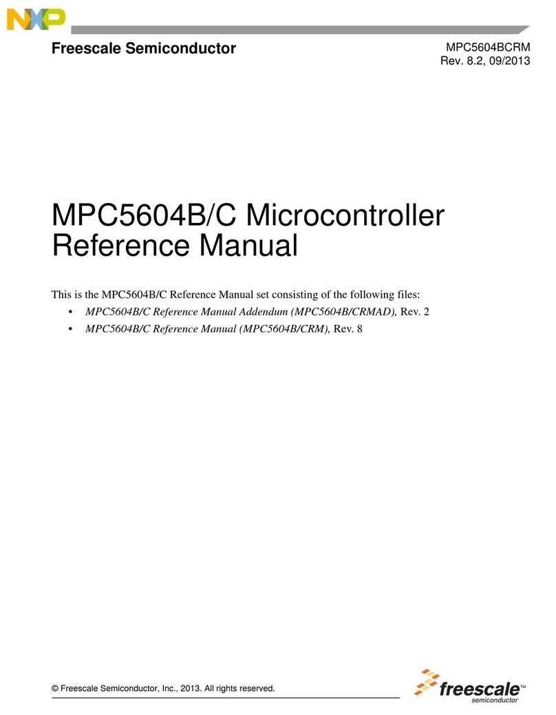 Freescale Semiconductor MPC5604B User manual