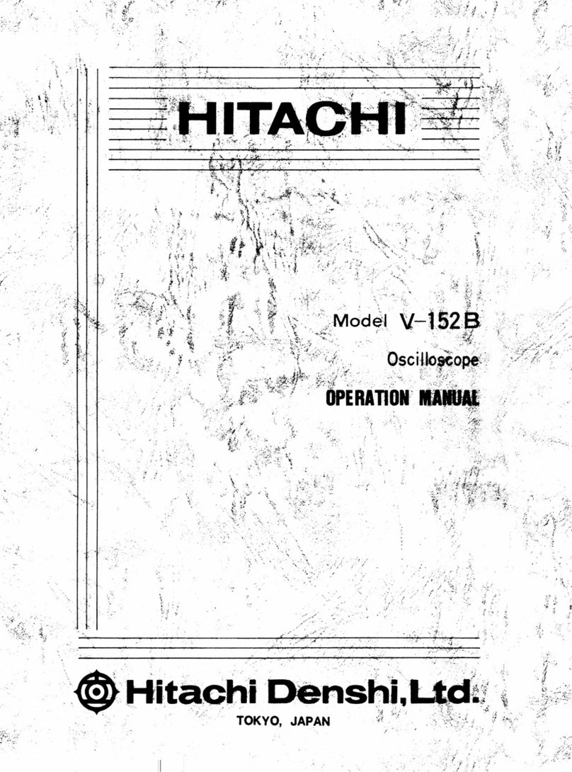Hitachi V-152B User manual