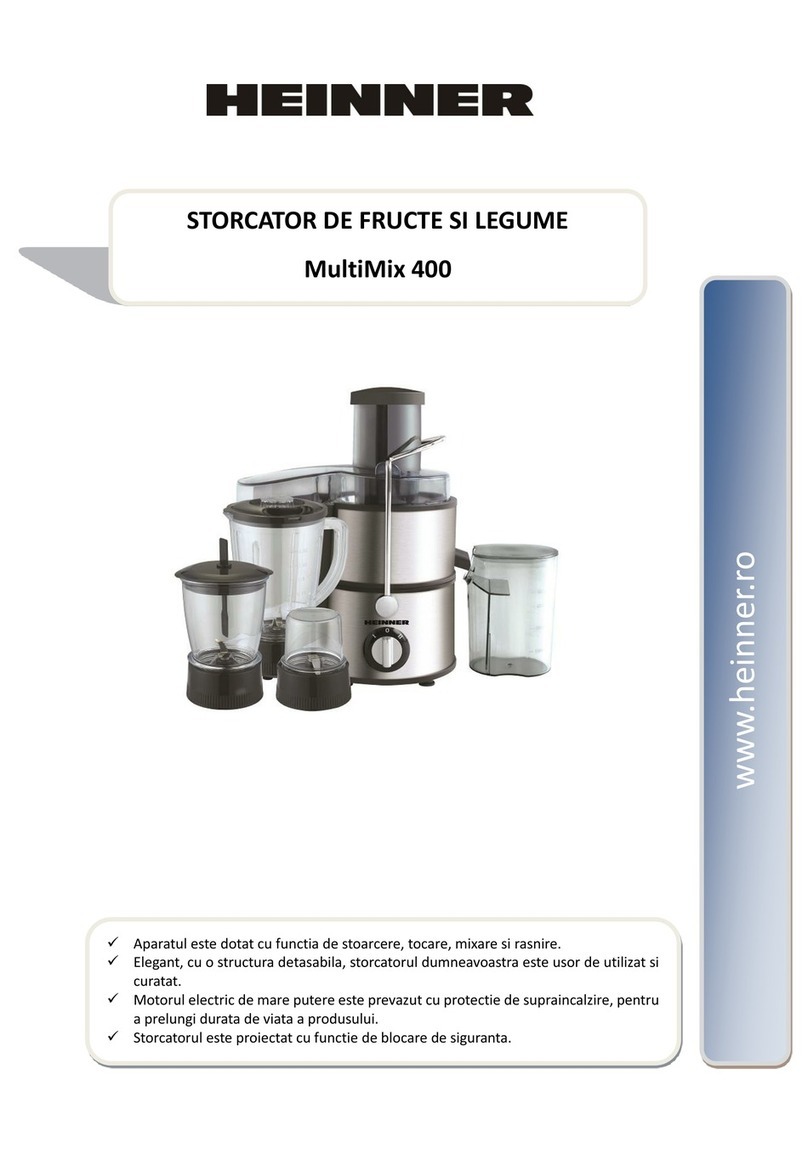 Heinner HJBGC-400 manual