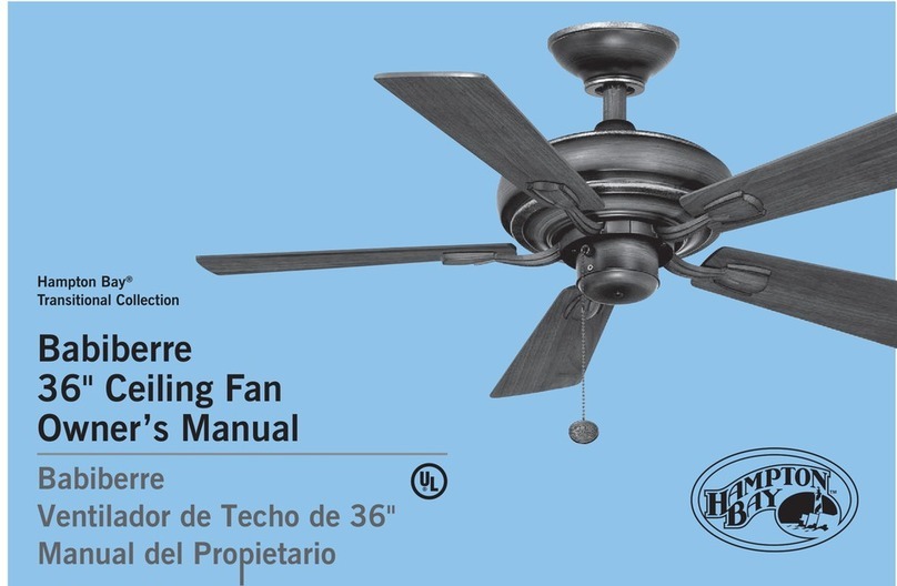HAMPTON BAY Babiberre User manual