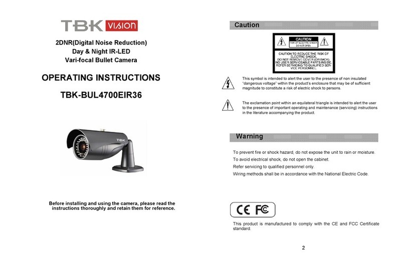 TBK TBK-BUL4700EIR36 operating instructions