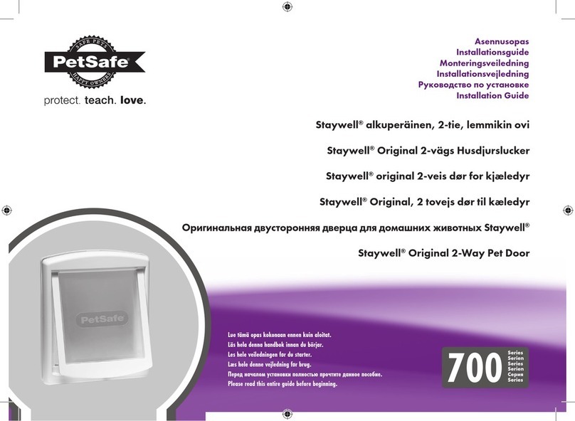 Petsafe 700 series installation guide