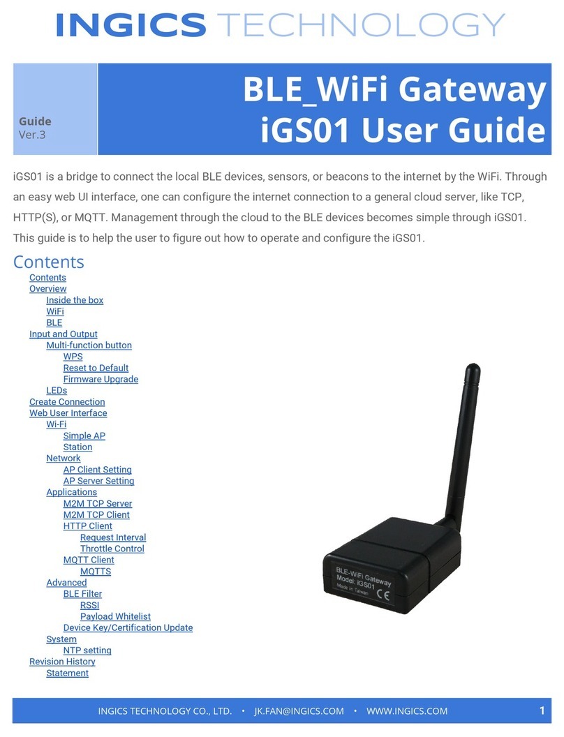 Ingics IGS01 user guide