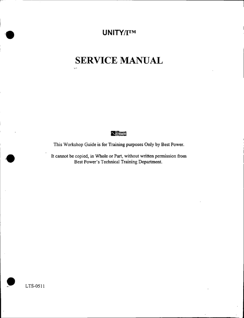 Best Power UNITY/I UT310 User manual