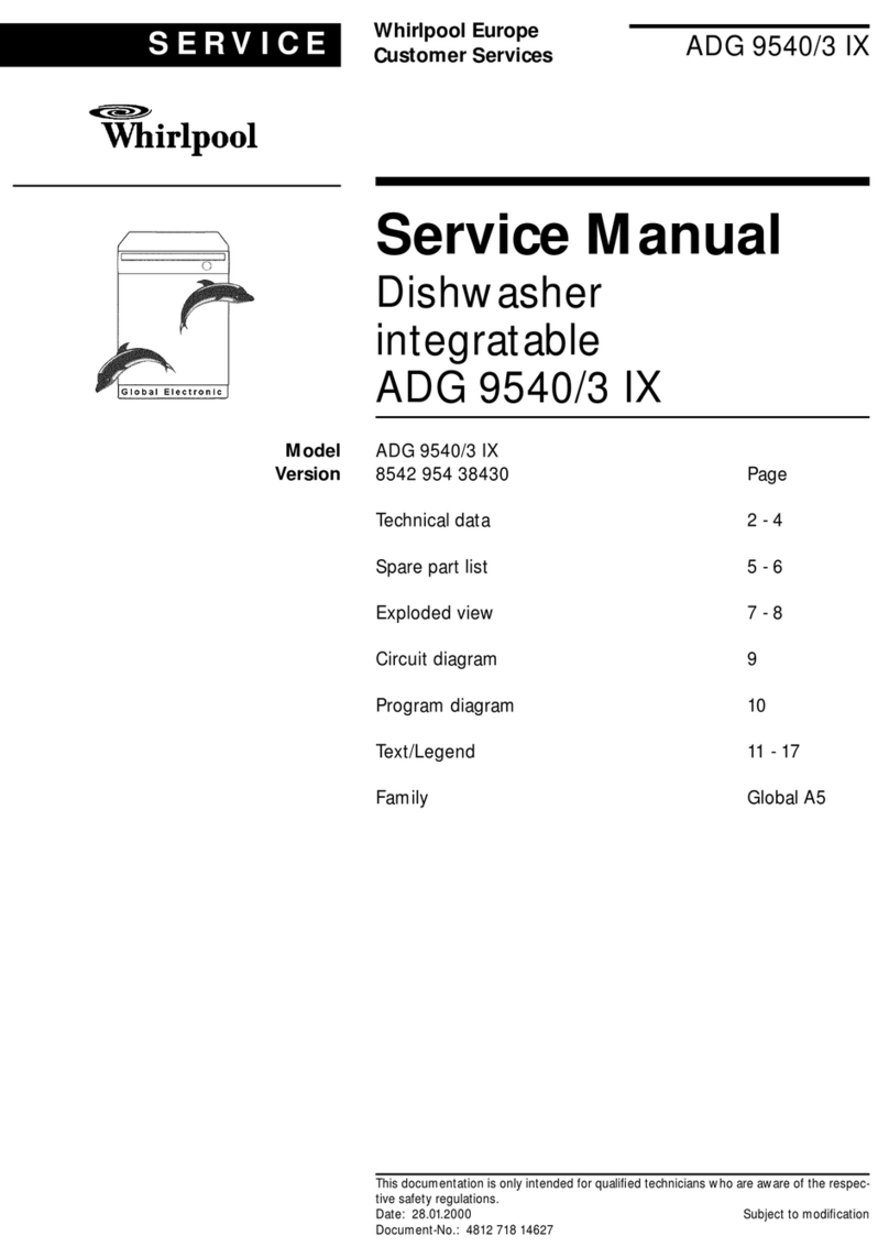 Whirlpool ADG 9540/3 IX Service manual