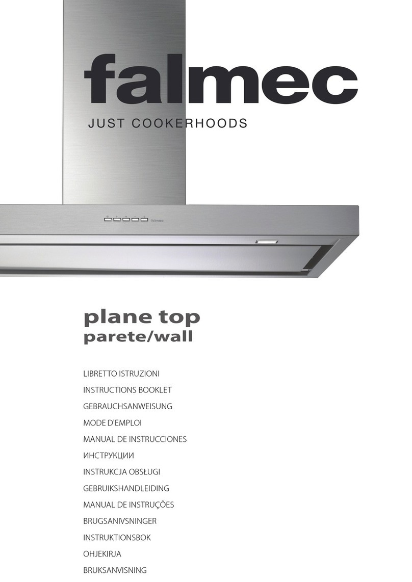 FALMEC PLANE Instruction booklet