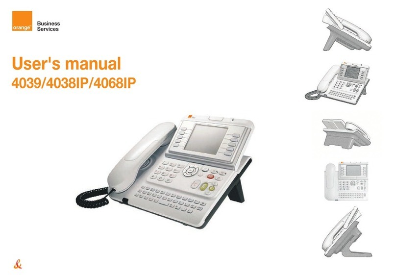 ORANGE 4039 user manual
