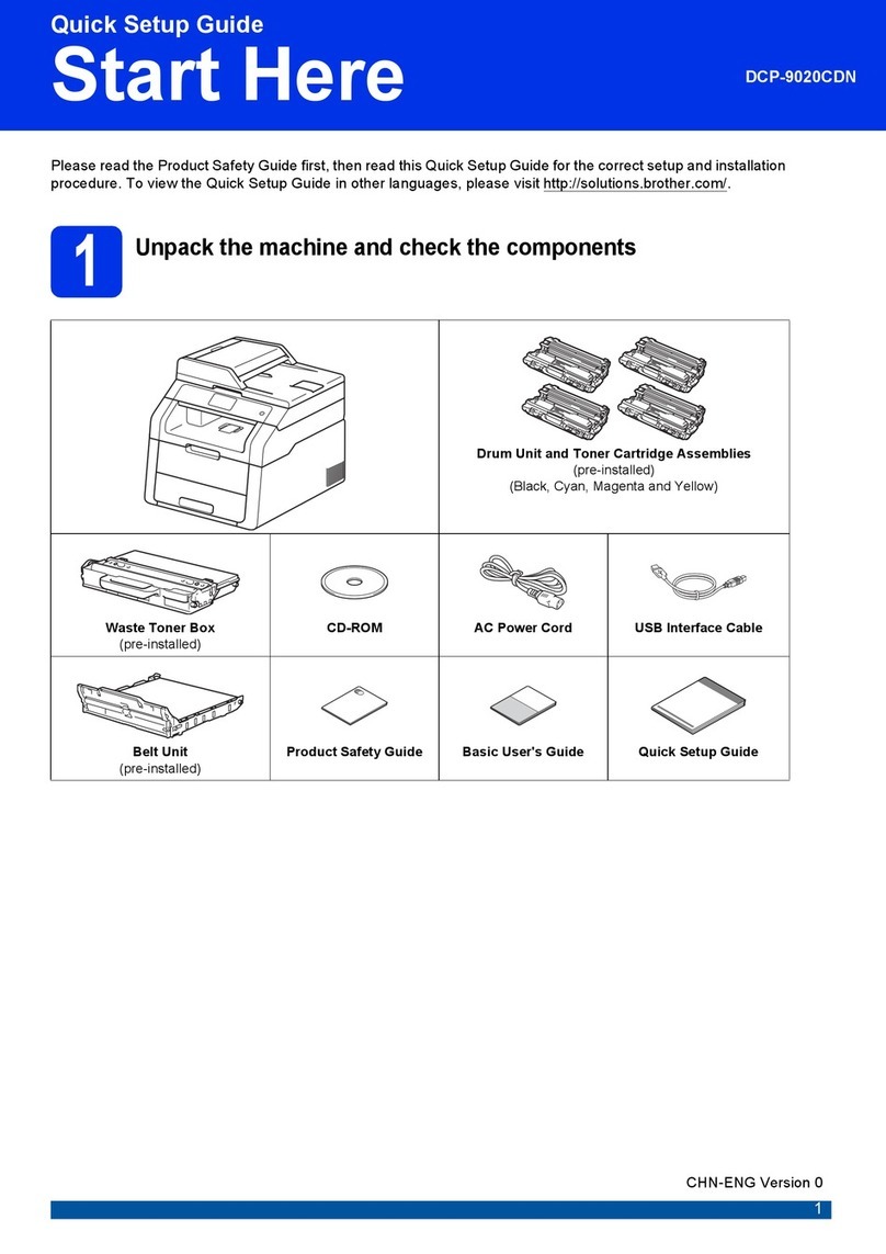 Brother dcp 9020 cdn User manual