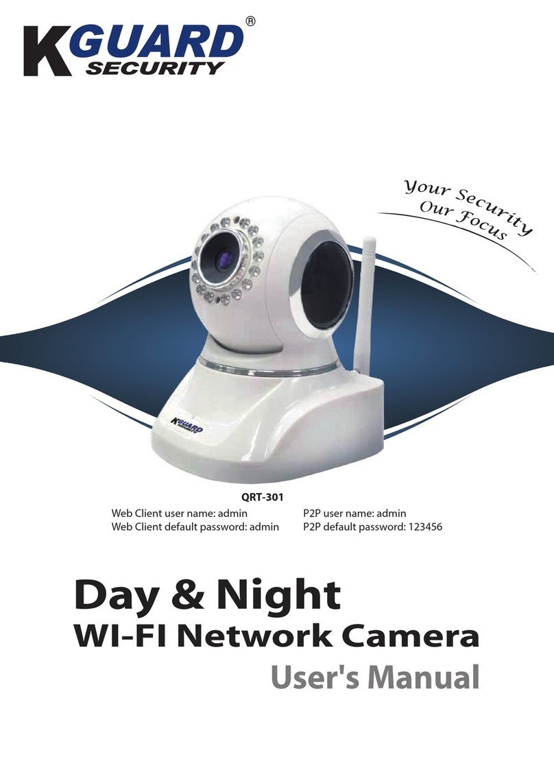 KGuard Security QRT-301 User manual