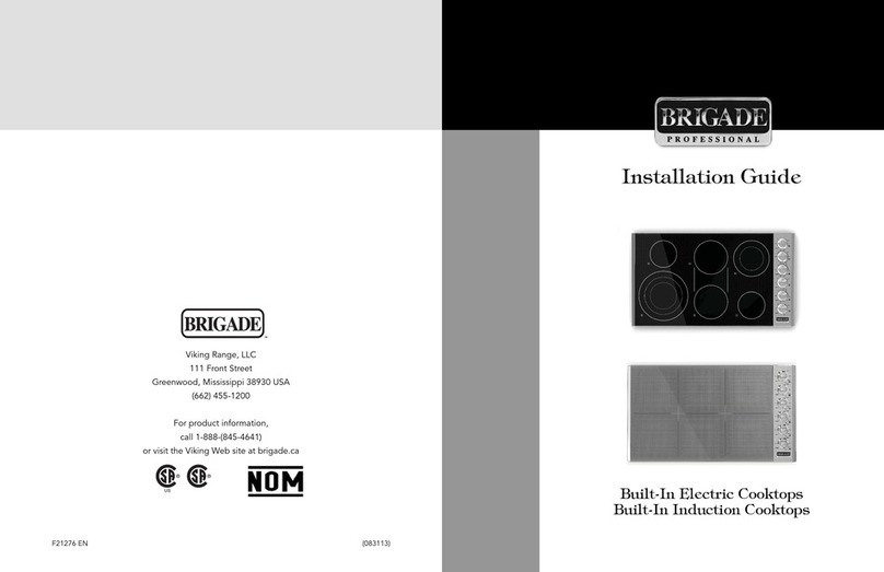 Brigade CVEC5304BSB installation guide
