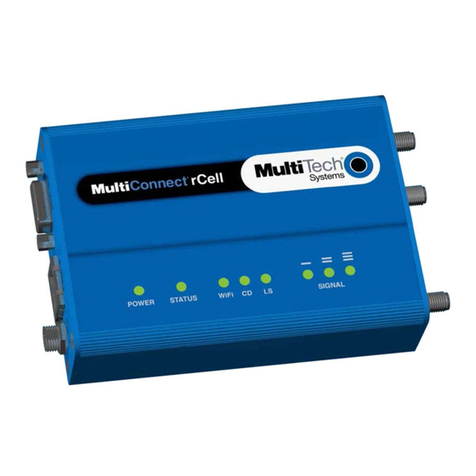 Multitech MultiConnect rCell 100 Series Instruction sheet
