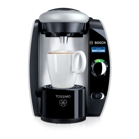 Bosch Tassimo TAS 65xx User manual