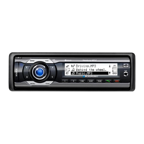 Blaupunkt HAMBURG MP57 User manual