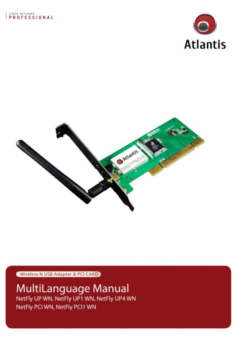 Atlantis NetFly UP WN User manual Atlantis NetFly UP WN User manual
