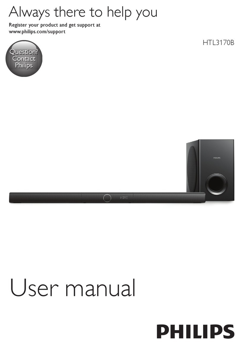 Philips HTL3170B User manual