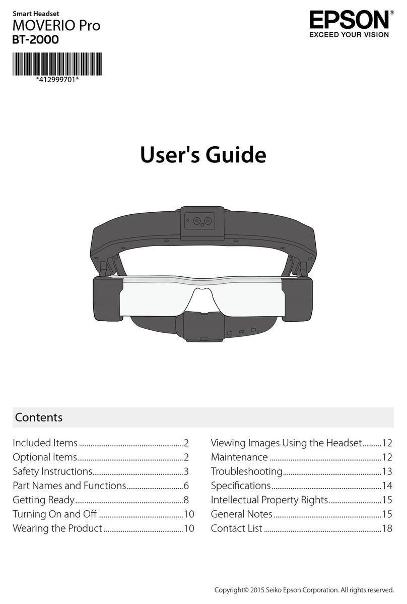 Epson BT-2000 User manual