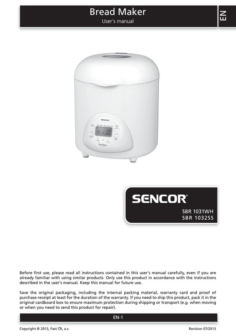 Sencor SBR 1031WH user manual